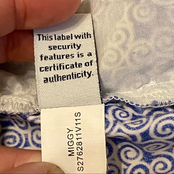 Diane von Furstenberg Miggy shorts blue white 0‎ - Picture 9 of 9